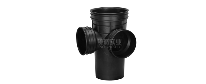 沉泥90°弯头井座